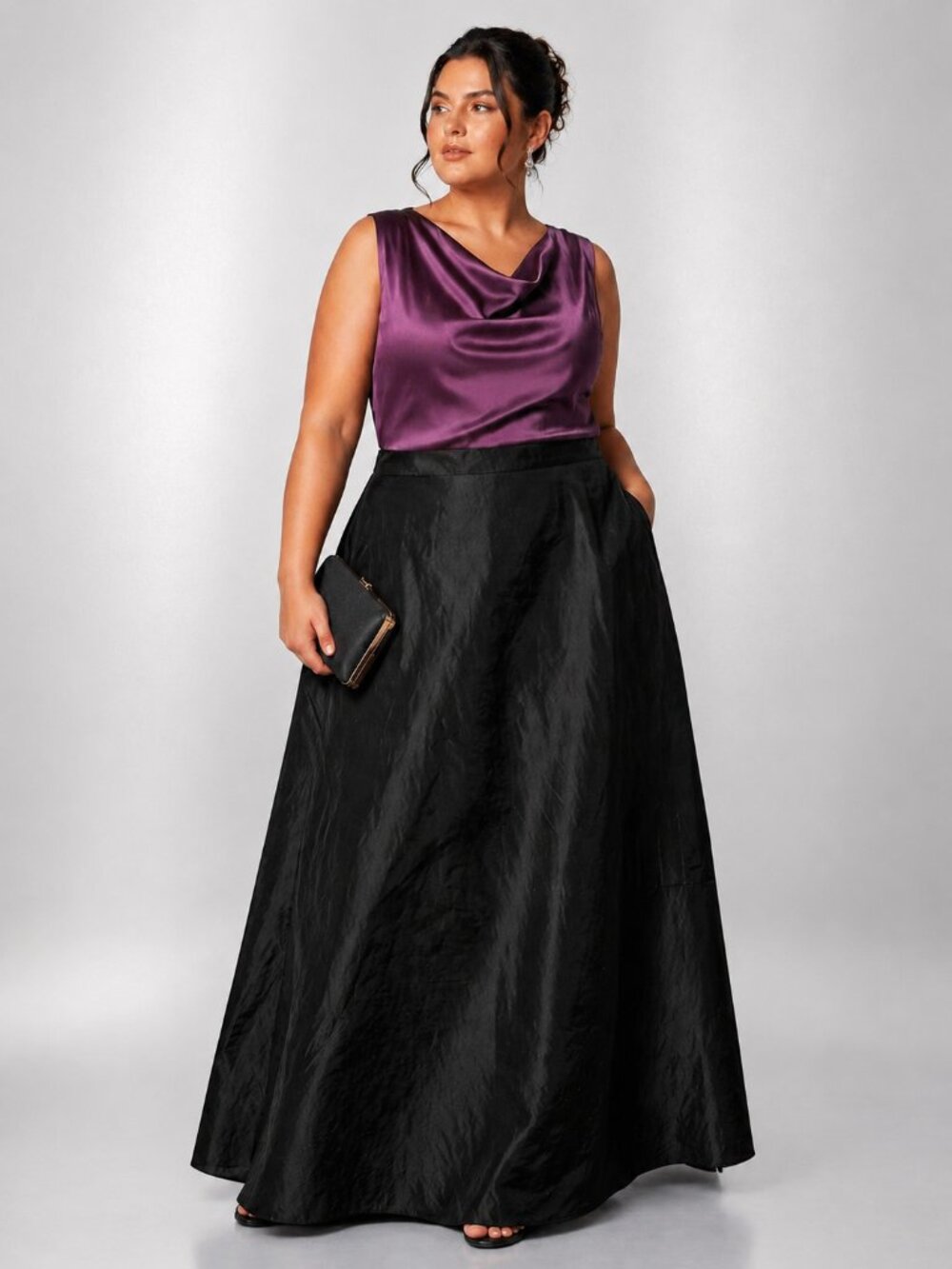 SCOTT MCCLINTOCK Millennium 2000 Y2K Formal Skirt w/ Tags, Size 16
